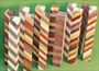 Blank #375 - Segmented Pen Turning Blanks, Assorted Exotic Hardwoods, Set of 12,  3/4 x 3/4 x 5 1/2+ ~ $29.99